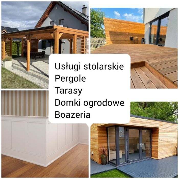 Remonty ,tarasy ,pergole , konstrukcje drewniane szkieletowe, balkony