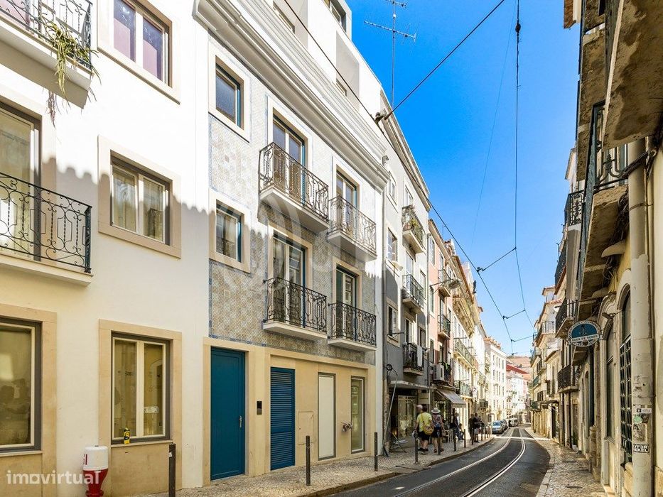 Apartamento T2 na Rua Poiais de São Bento em Lisboa