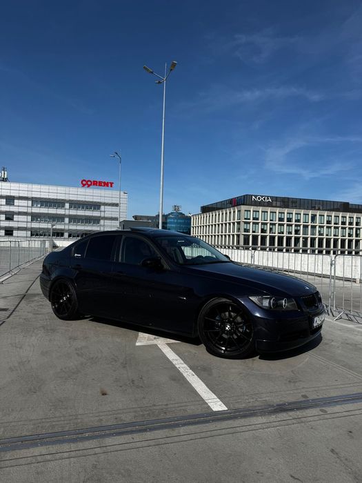 BMW Seria 3 BMW 320i E90 Sedan 2007 | Monaco Blue | Navi | Szyberdach | 2 kpl. kół