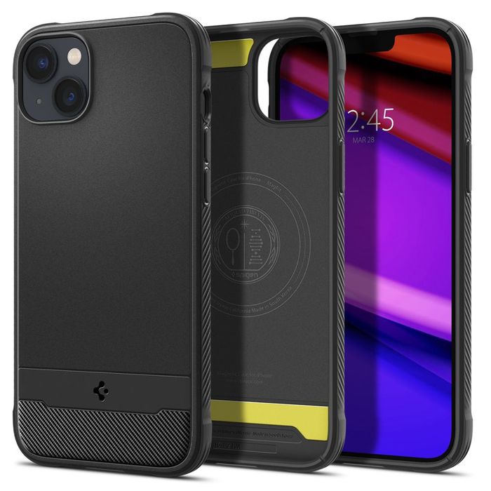 Spigen rugged armor Mag MagSafe iPhone 14 matte black