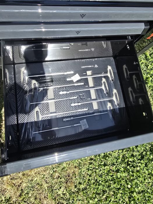 Carrinho de ferramentas 7 gavetas 6 completas novo e