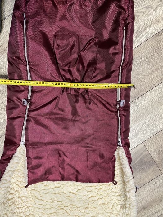 Конверт дитячий в коляску/сани на овчині