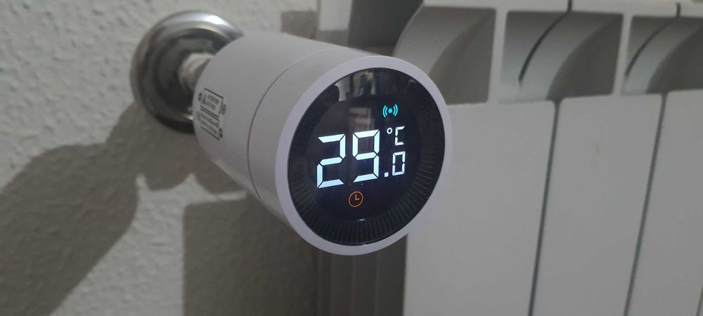 Válvula termostática TRV Zigbee