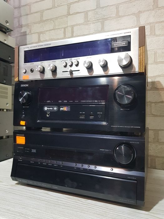 FM/AM/CD ресивер Onkyo/Denon б/у з Німеччини