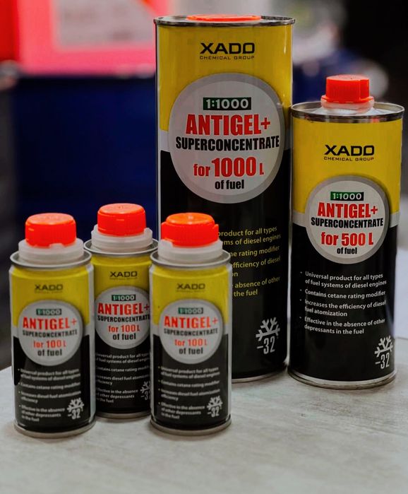 Антигель для дизельного палива  XADO АНТИГЕЛЬ+ суперконцентрат