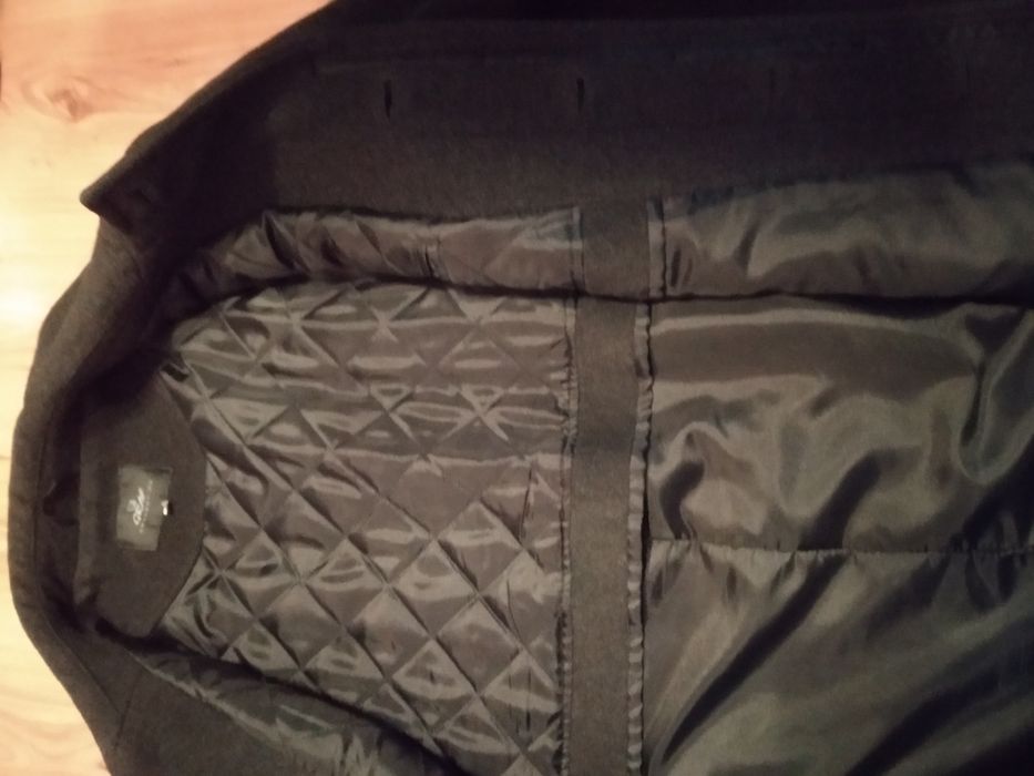 Męski płaszcz zimowy