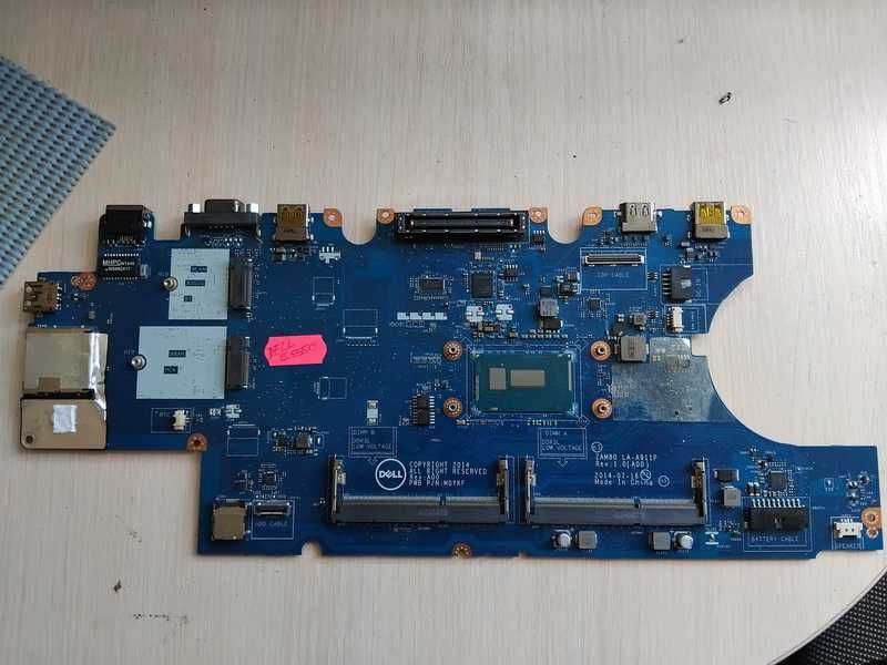 материнка Dell Latitude E5550 ZAM80 LA-A911P Rev:1.0 (A00) =донор=