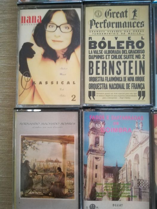 Cassetes em ótimo estado