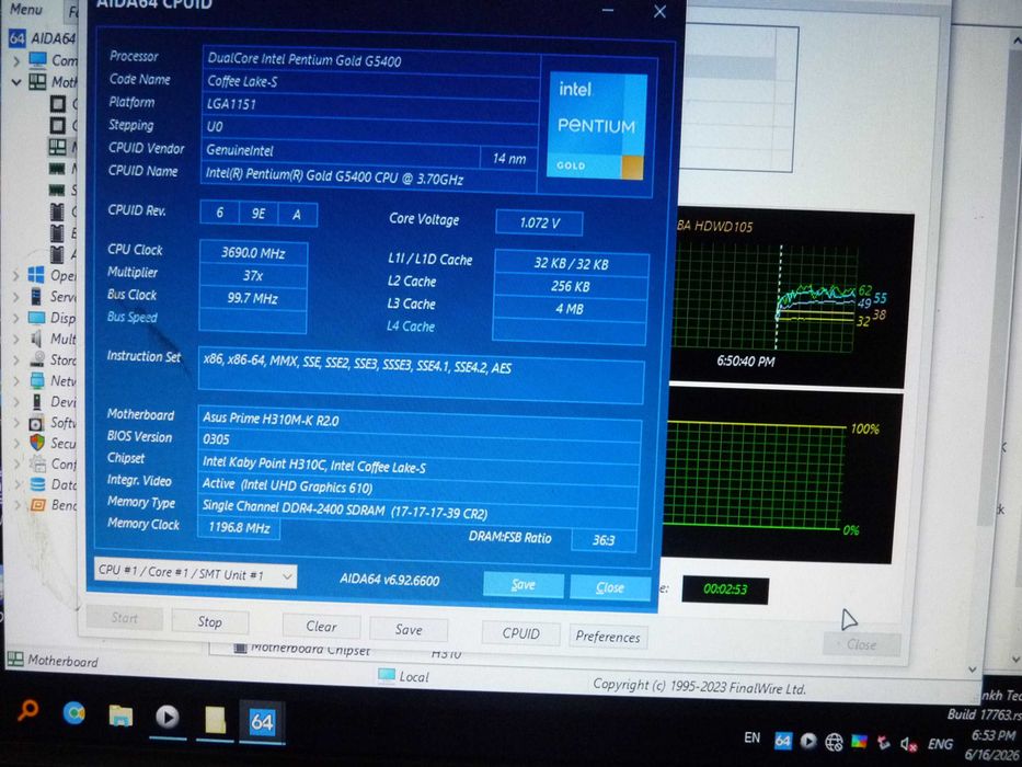 Системний блок  ASUS Prime H310M