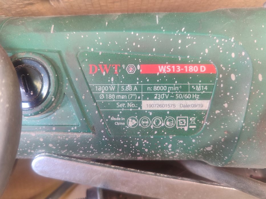 Болгарка DWT  ws13-180d