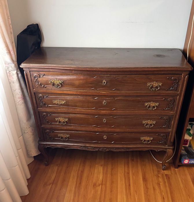 Mobília de quarto vintage - ótimo estado