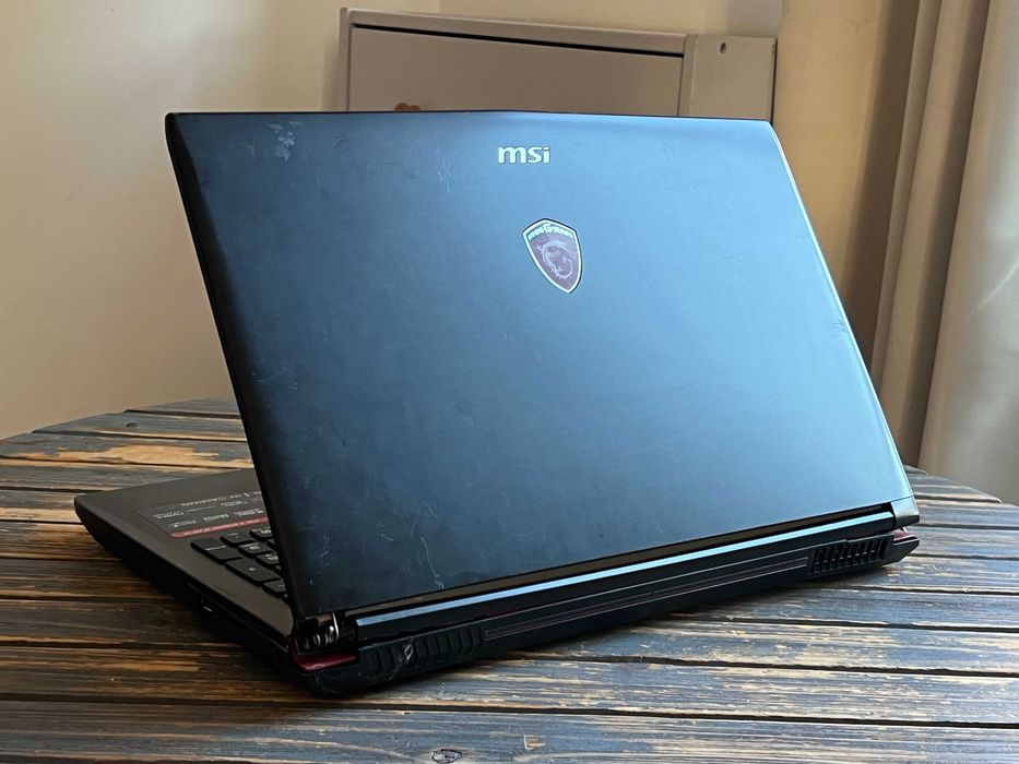 Laptop gamingowy MSI intel i7 16GB RAM na części GP62 2QE Leopard PRO