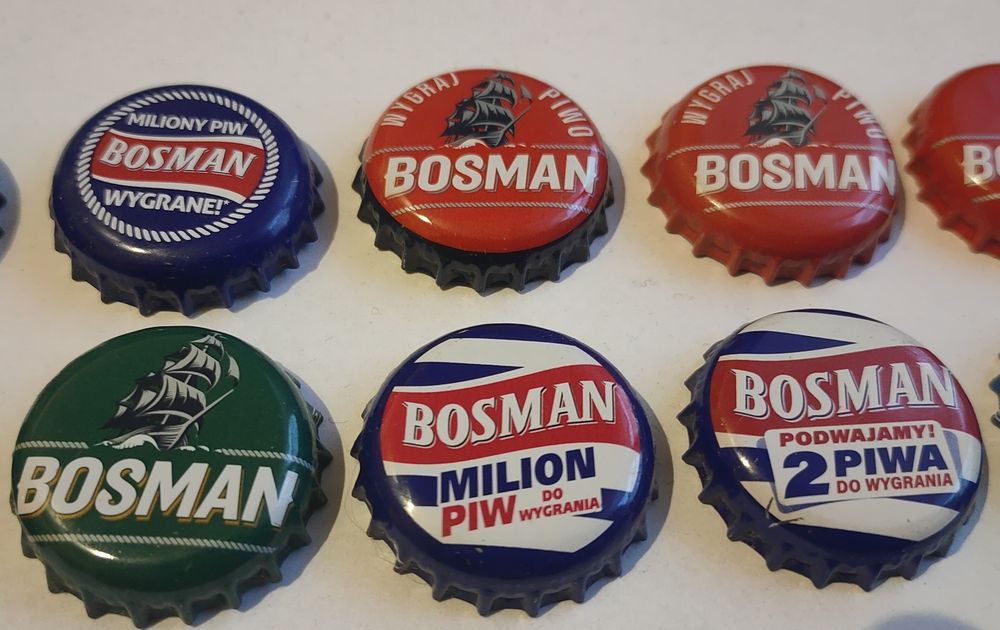 Kapsle Bosman zestaw 14 sztuk