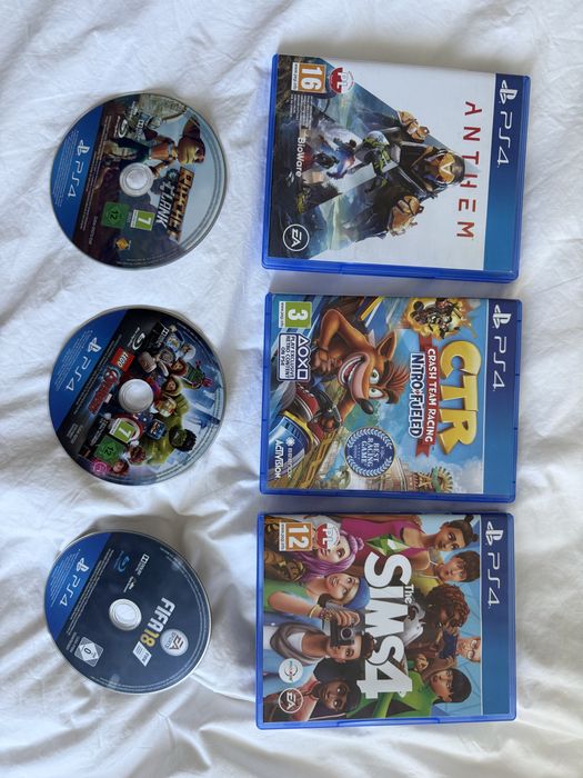 Gry na PS4 ratchet clank lego avengers fifa 18