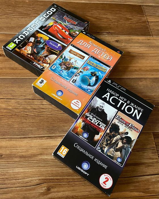 Sony PSP: Harry Potter, Avatar Ratchet and Clank Jak and Dexter Крэш MediEvil Tekken Michael Jackson Toy Story Валли Лови Волну, Def Jam