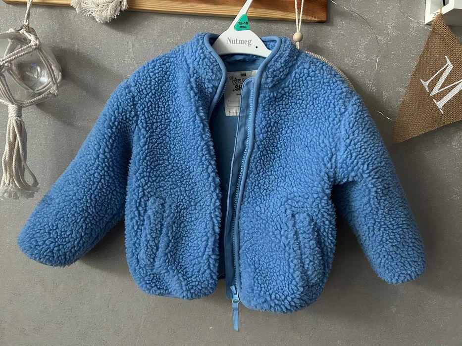 Шубка Тедді для хлопчика чи дівчинки 86 розмір 12/18 міс 2 роки