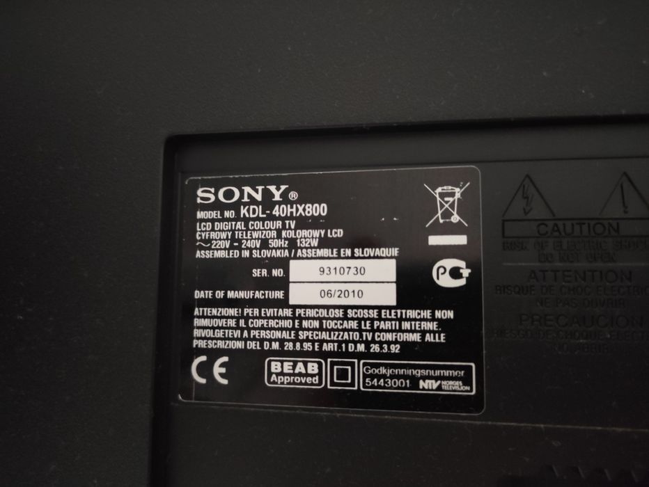 Televisão Sony 40"