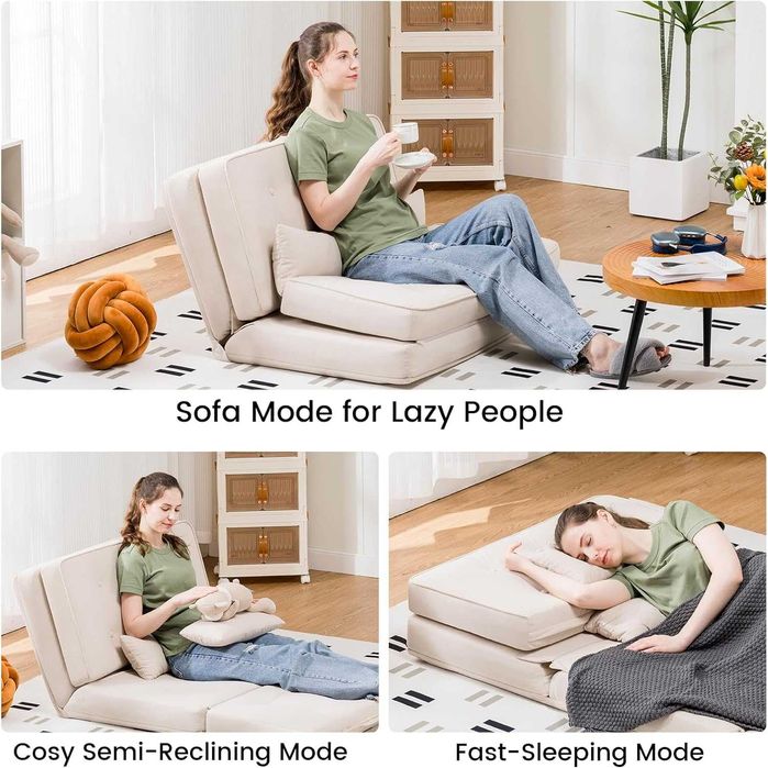 Nowa rozkładana sofa leniwa / fotel / łóżko / leżanka / COMHOMA !W230!