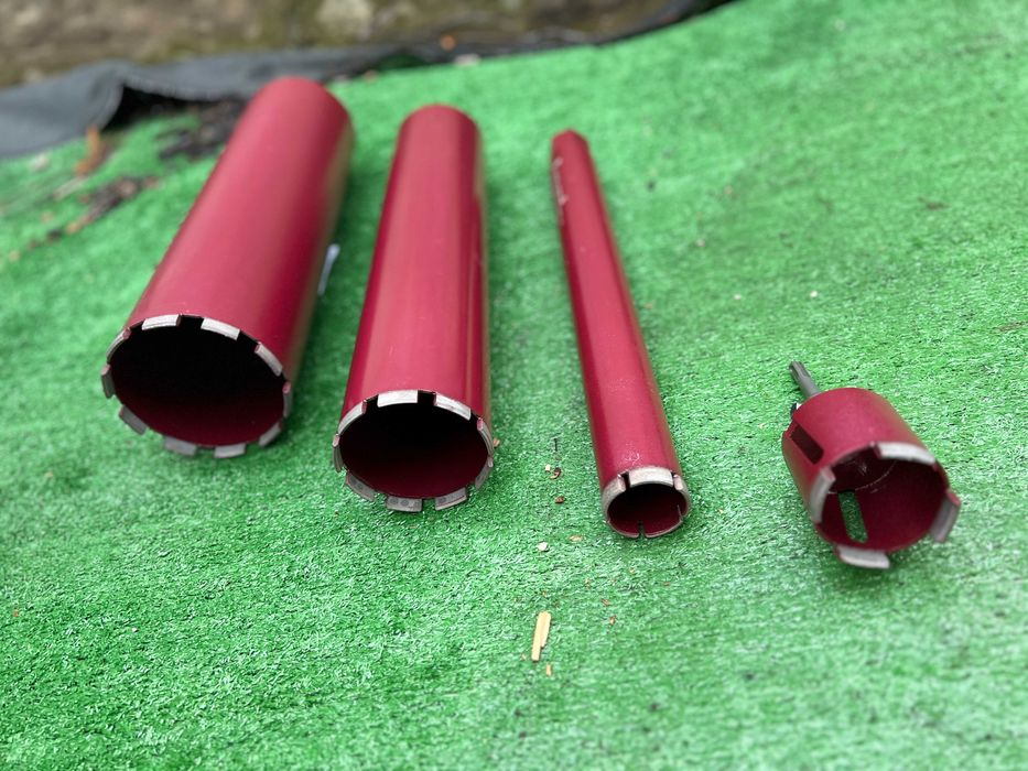 Коронки для алмазного бурения бетона кирпича сухое+мокрое ВСЕ РАЗМЕРЫ