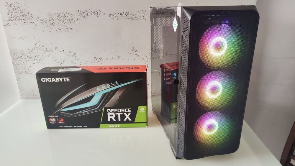 i5 10500 ram 16gb rtx 3070ti wifi Bluetooth ssd 600w