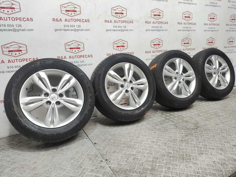 Conjunto Jantes R17 Hyundai IX35 2009  a 2016 Original