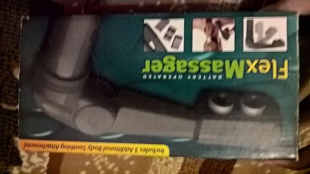 FlexMassager портативний масажер на батарейках