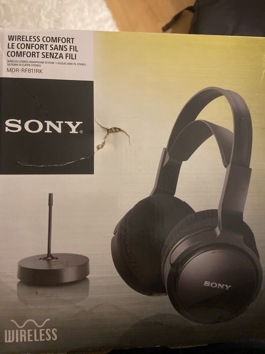 Auriculares SEM fio SONY confortaveis
