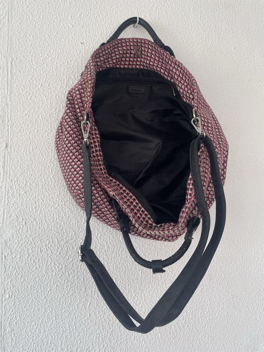 Mala Parfois Rosa Branca e Preto