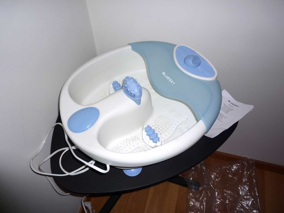 Hidromassagem para Pés / Talassoterapia, Bluesky BFM 363 – Novo com Caixa e Manual