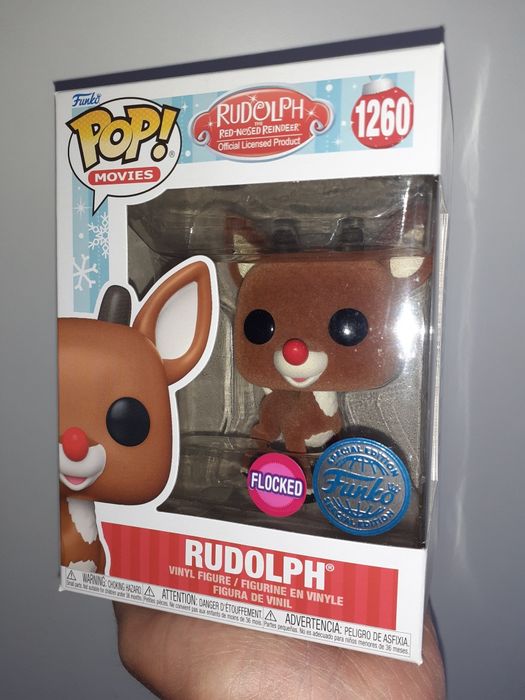 Rudolph Flocked Exclusive 1260