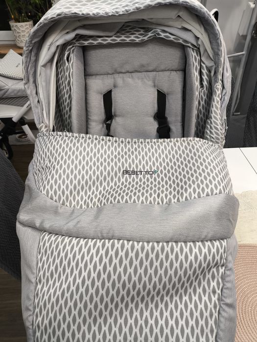 Wózek Bebetto Holland komplet 3w1