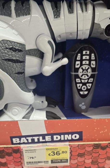 Robô dinossauro inteligente