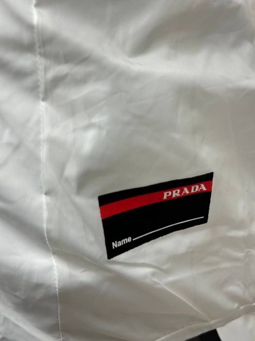 PREMIUM PRADA 2025 Женская куртка белая Пуховик короткий зима эко пух