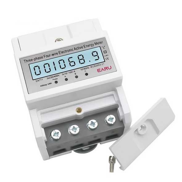 Contador para Quadro Eletrico - Condominios - AC 230-380V TRIFASICO