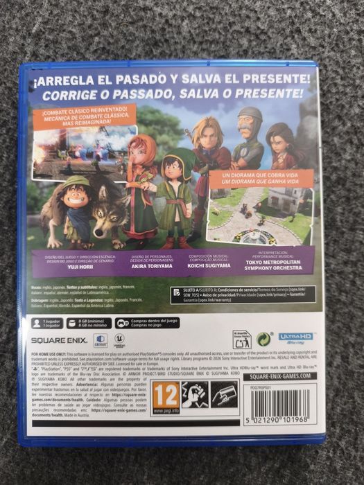 Jogo Dragon Quest VII ReImagined PS5