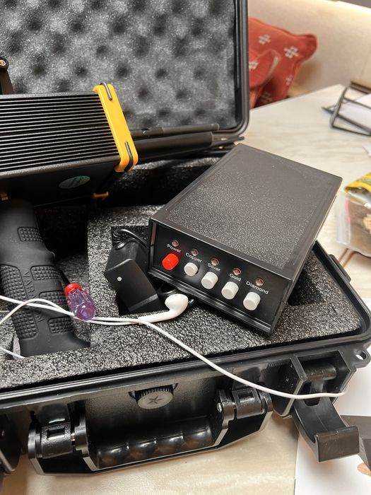 Detector de metais 3D Black Eagle