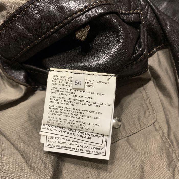 Мужская итальянская кожаная куртка Mabrun Dark Brown Premium Leather