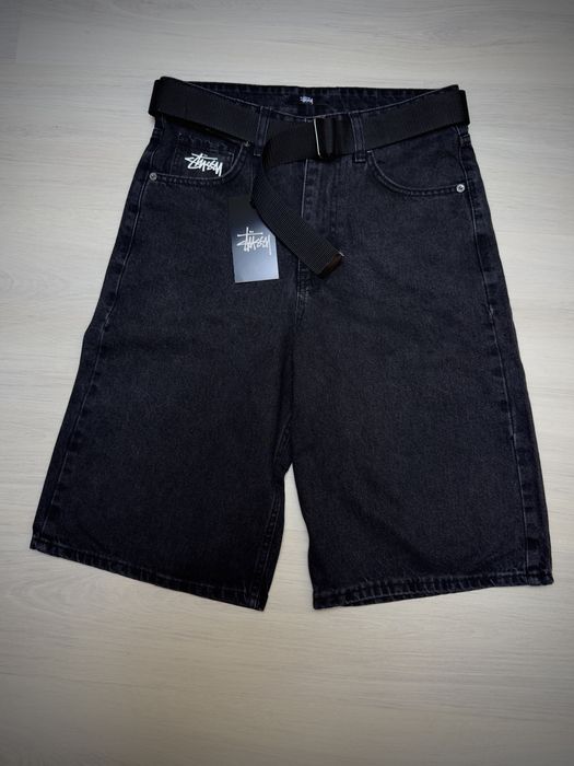 Шорти джинсові Stussy | Baggy Denim Shorts | Black