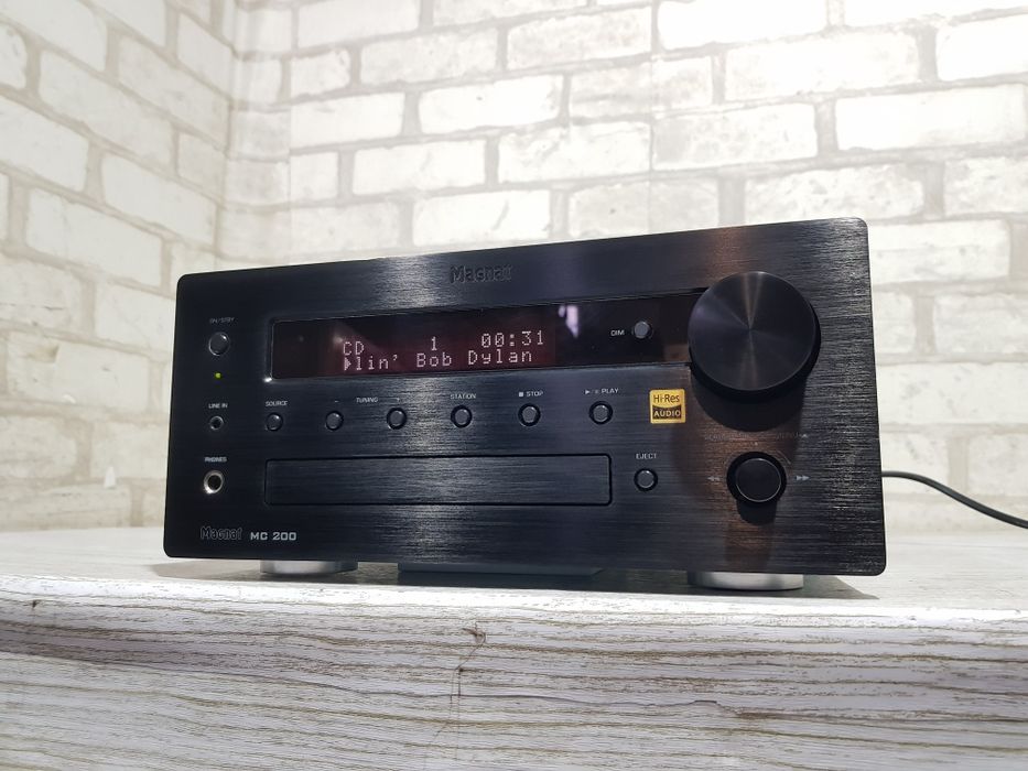 ТОР! Мережевий CD-ресивер MAGNAT MC 200, *2x75 Вт, Wi-Fi, Bluetooth, стрімінг у Hi-Res, б/у з Німеччини