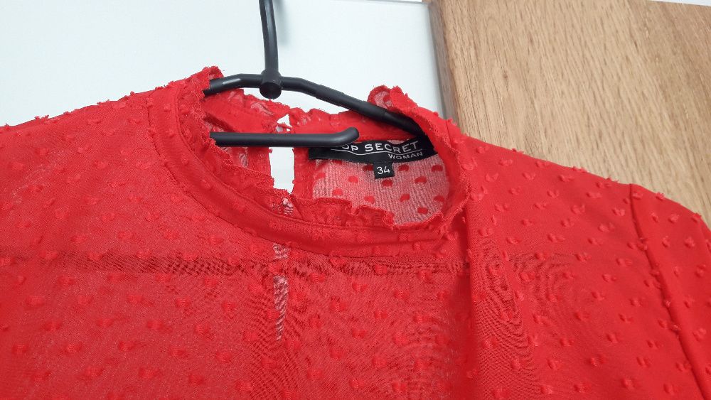 Sukienka Top Secret czerwona