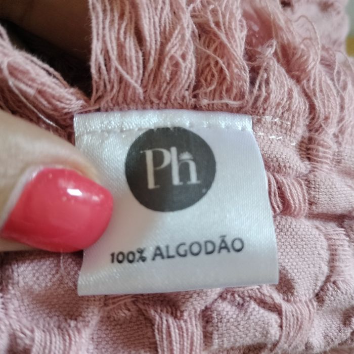 Manta/Colcha Rosa Nova 240x150cm