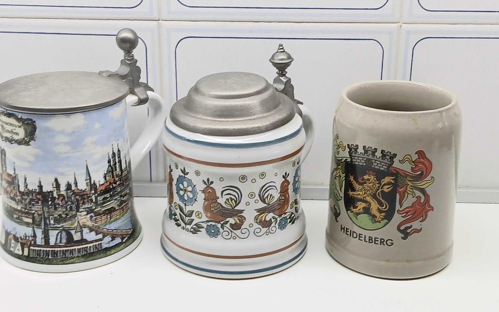 Colecção de canecas alemãs