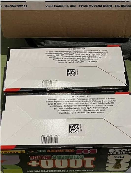 Exclusivo Big Collectors Box FIFA Mundial 2026 - 2 Caixas 286 Saquetas e 6 Extras Garantidos
