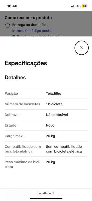 Porta-Bicicletas de tejadilho