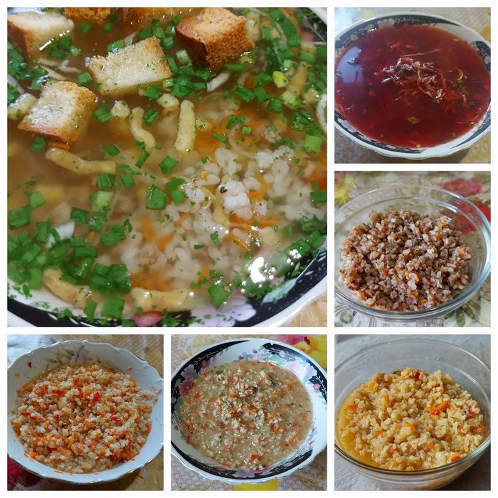 Домашні супи, борщі та каші швидкого приготування | Натуральний склад