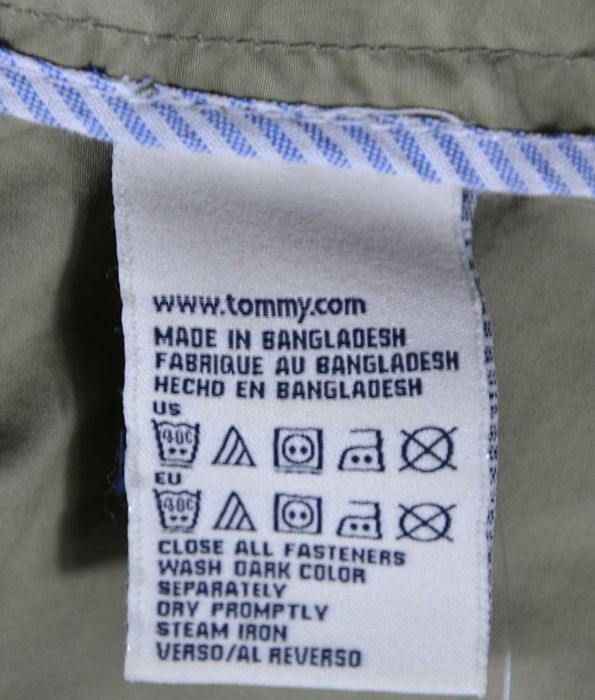 TOMMY HILFIGER Safari Cargo Lekka kurtka Damska M Oryginalna Super St