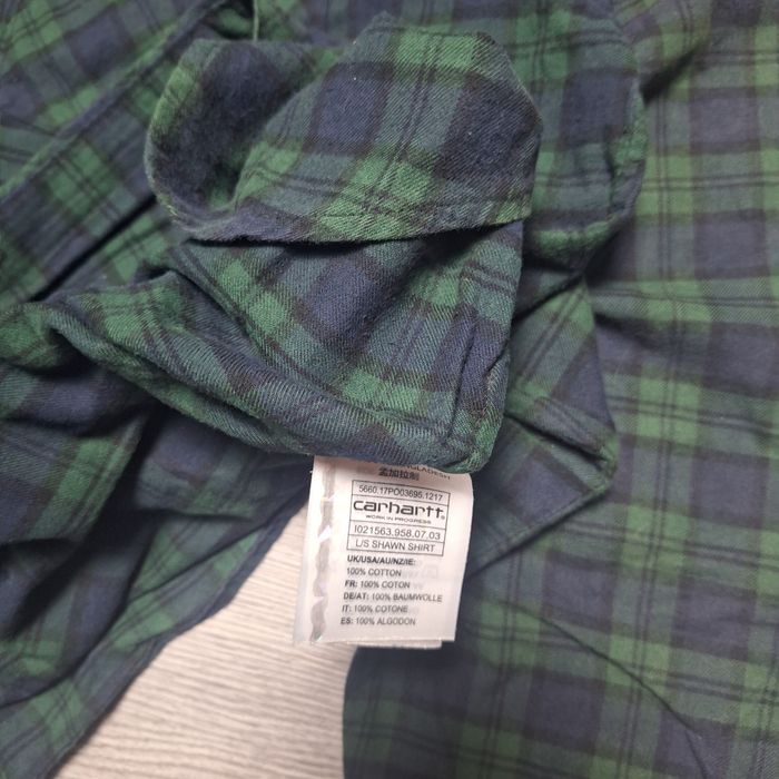 Carhartt WIP Long- Sleeved Shawn Shirt