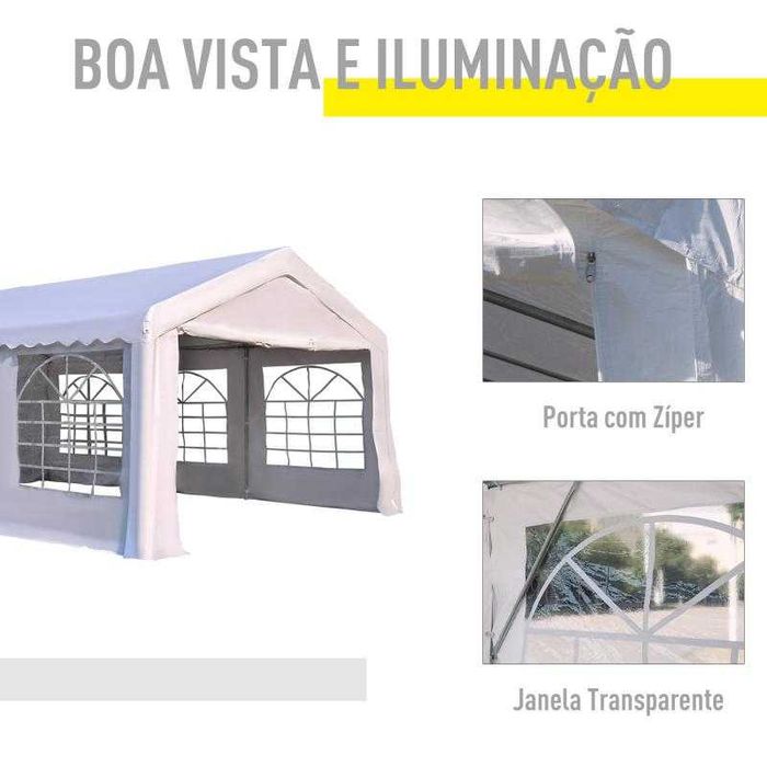 Tenda Eventos 6x4mx2,8m