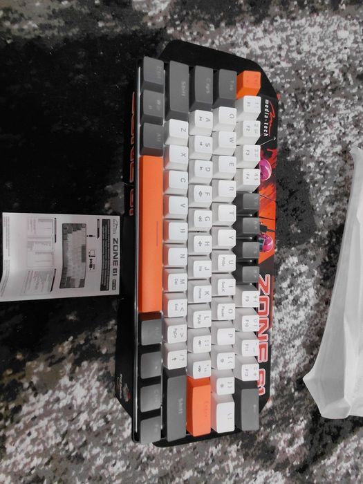 Klawiatura red switch media tech 60%