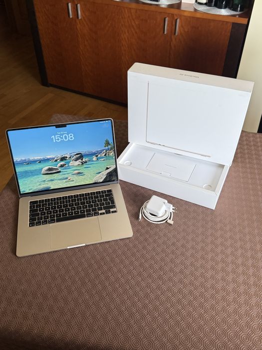 MacBook Air 15” M4 (2025) 16GB/256GB – 7 ciclos de bateria